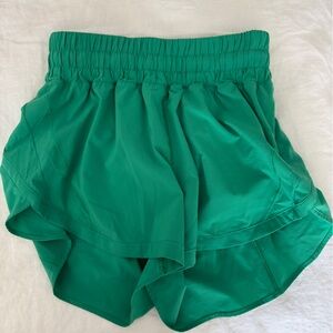 Lululemon Track That High Rise Lined Short 3”